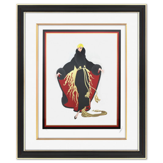 Erte- Serigraph on Paper "Faubourg St. Honore"