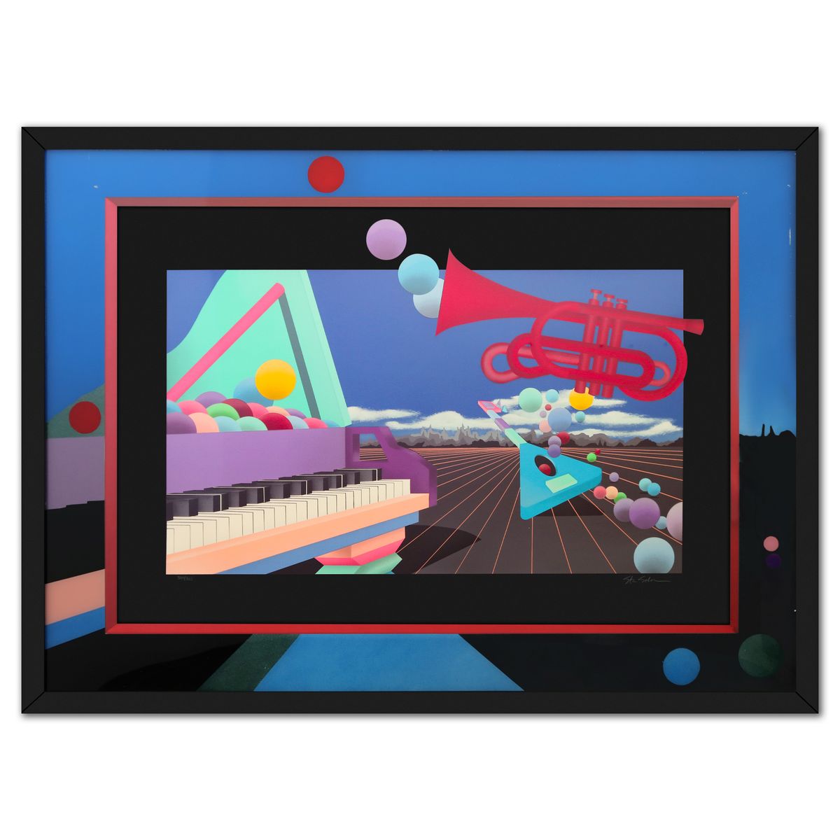 Stan Solomon- Serigraph "Heaven and Music"