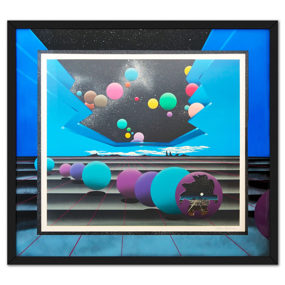 Stan Solomon- Serigraph "In the Begining"