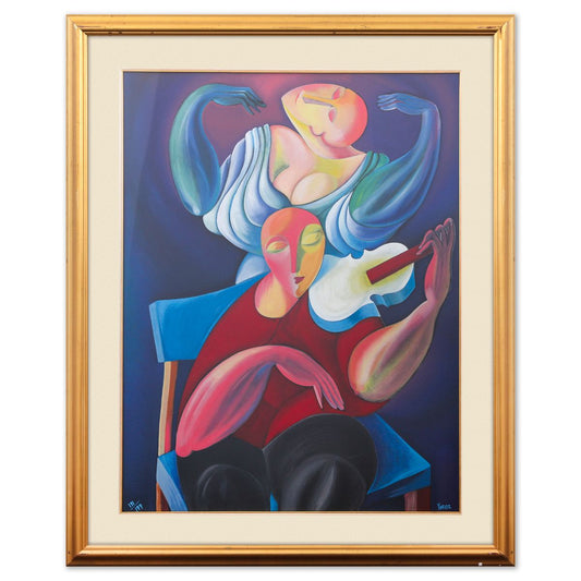 Yuroz- Serigraph "The White Violin"