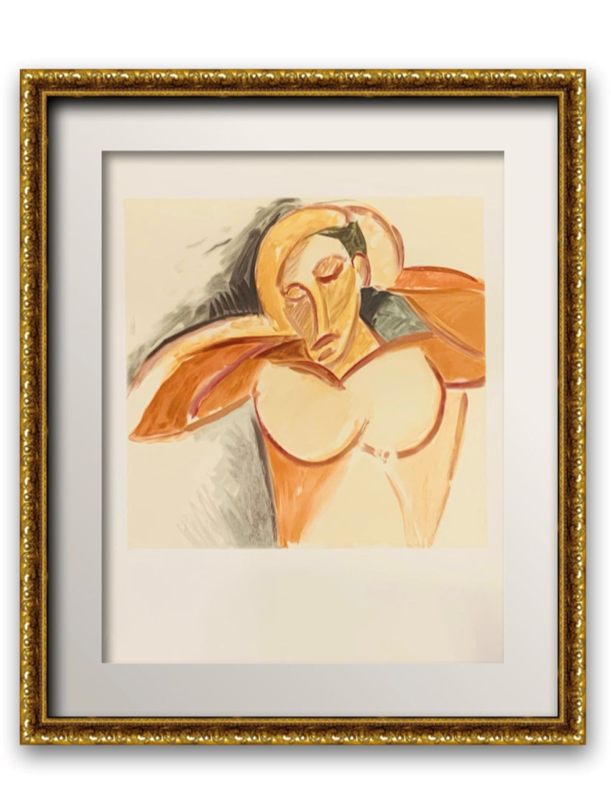 After Pablo Picasso- Lithograph on Arches Paper "Etude pour le Nu"