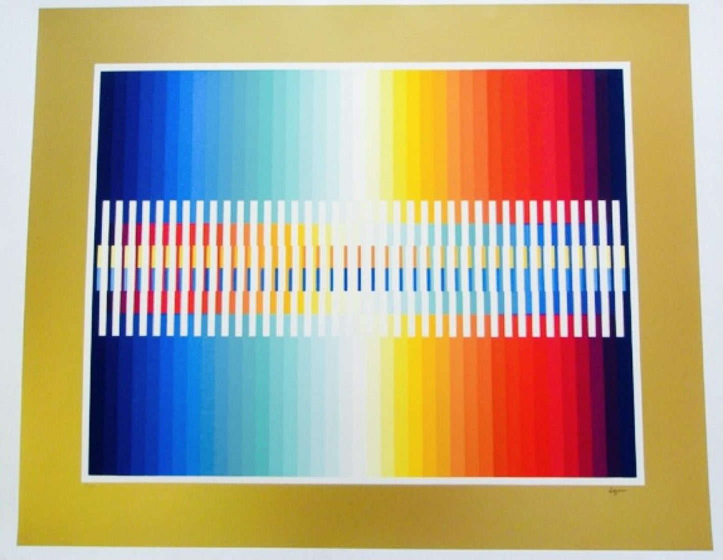 Yaacov Agam- Serigraph on paper