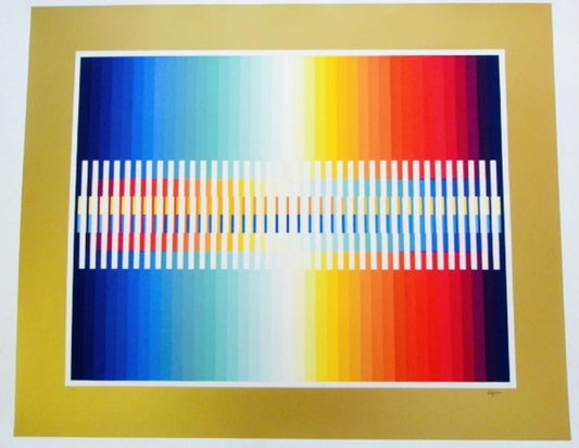 Yaacov Agam- Serigraph on paper