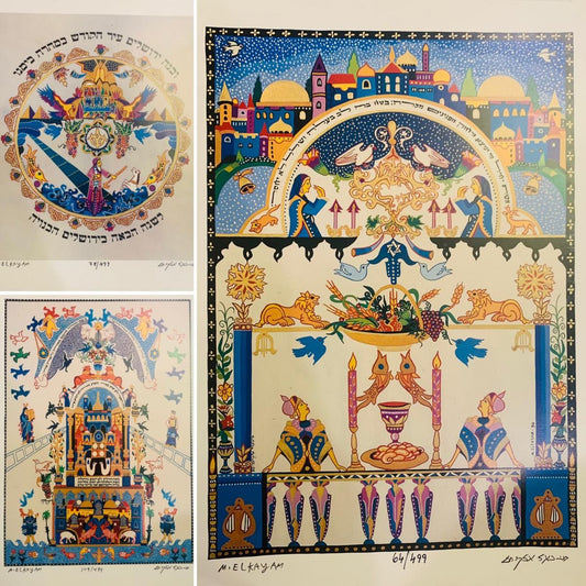 Michael Elkayim- Lithographs