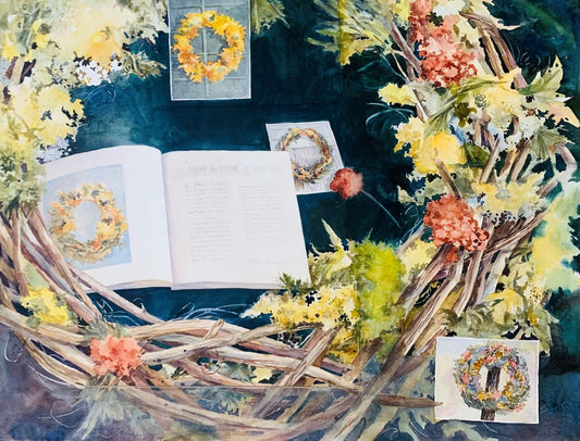 Betsy Schneider- Original gouache on thick paper