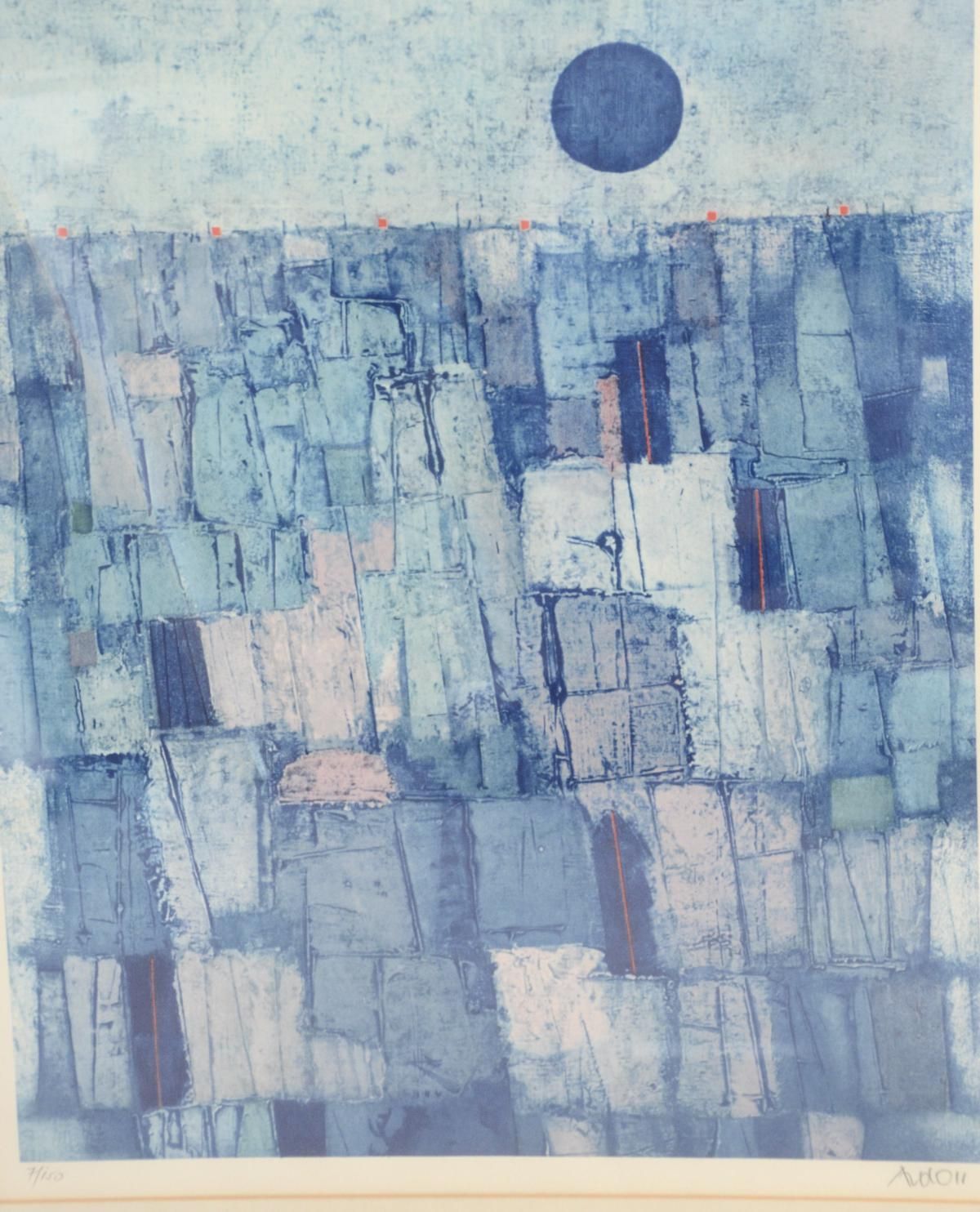 Mordecai Ardon- Lithograph on paper