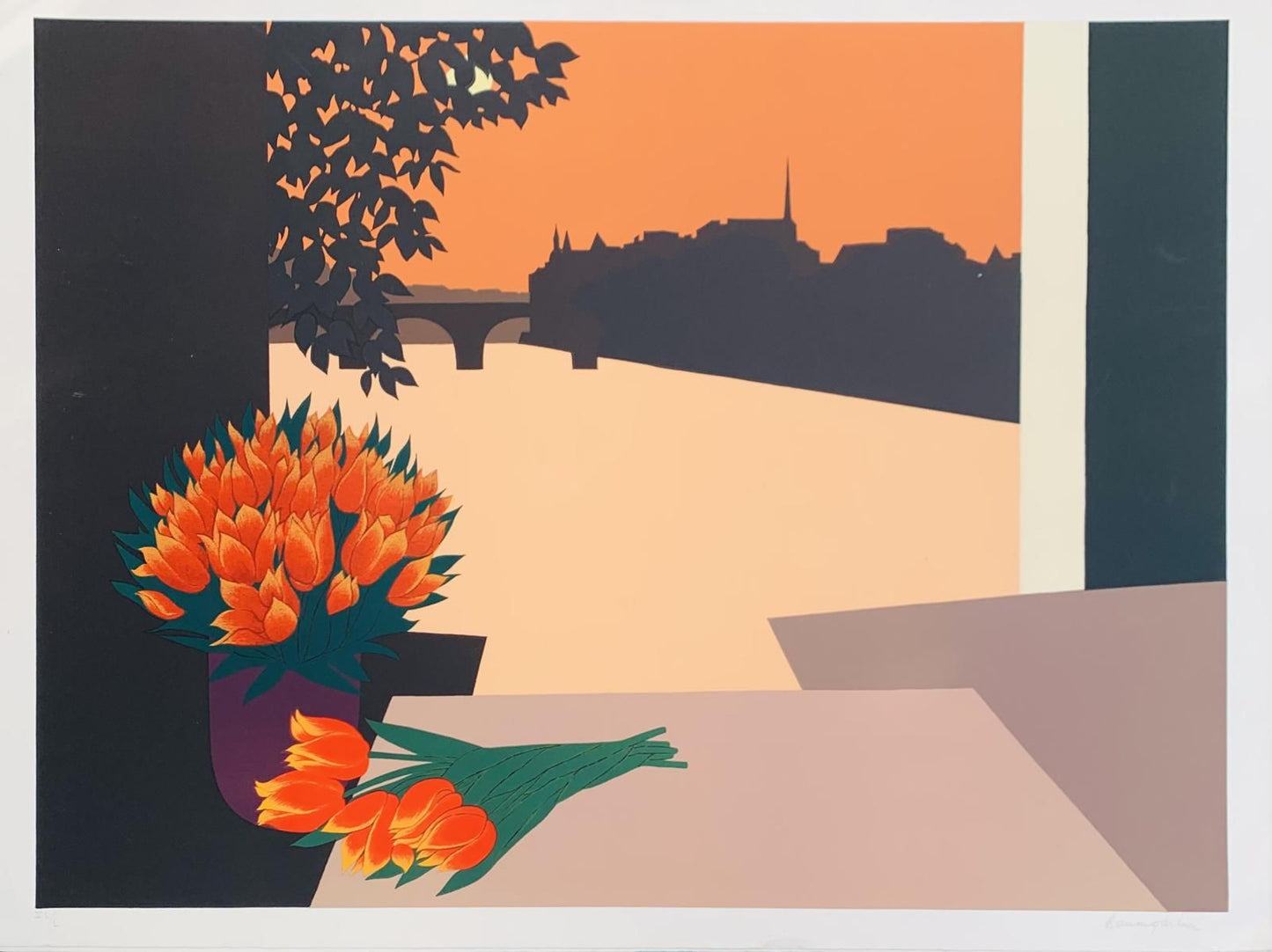 KIMPY BAUMGARTNER- Limited edition Lithograph
