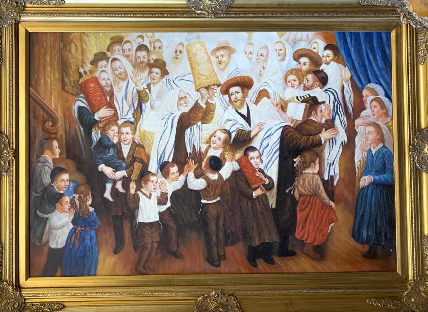 N. Nayowitz- Hand Embellished on canvas