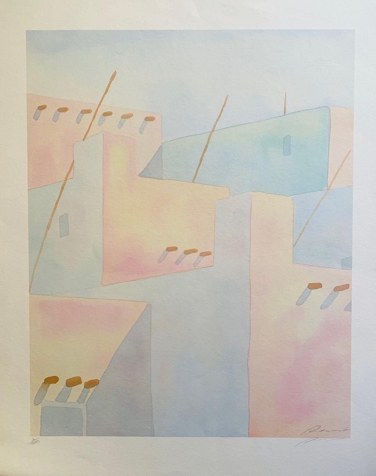 Robert White- Lithograph on paper