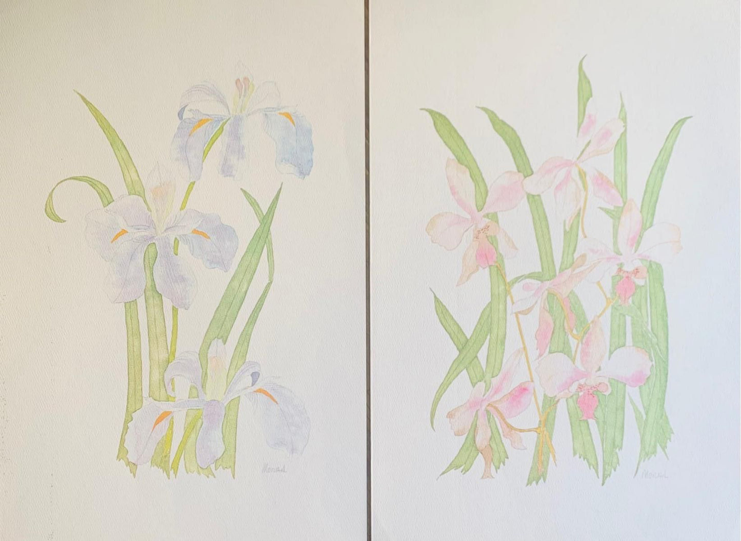 Moran- Lithograph on paper set of 2 prints