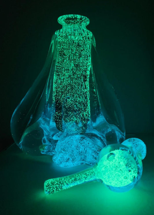 Jean Claude Novaro- Hand blown glass sculpture