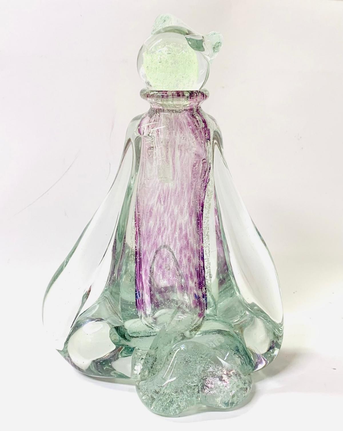 Jean Claude Novaro- Hand blown glass sculpture