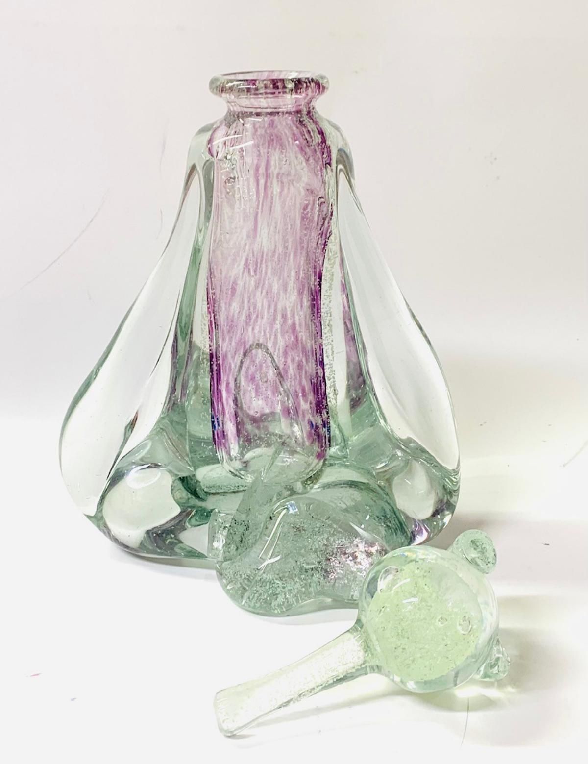 Jean Claude Novaro- Hand blown glass sculpture