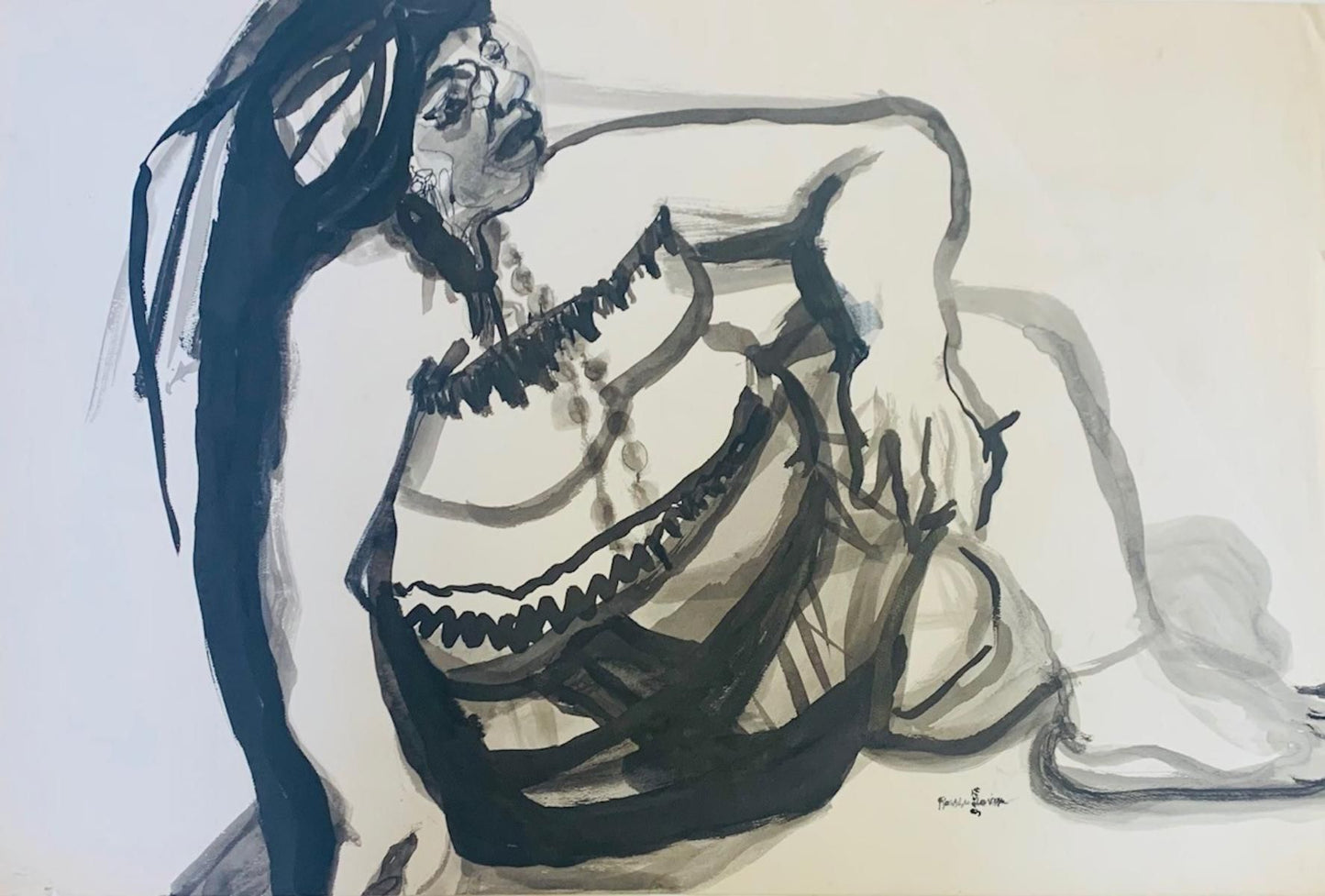 Rosalin Levine- Original watercooor on paper