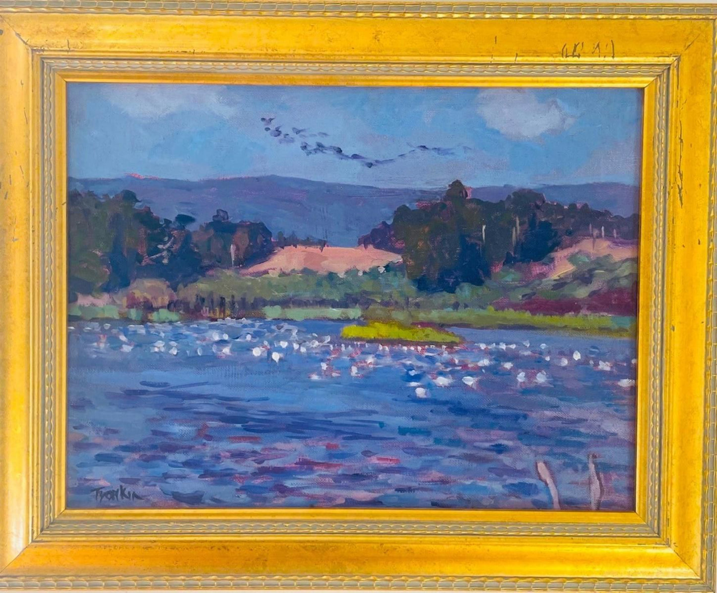 Boris Tyomkin- Original oil painting on board