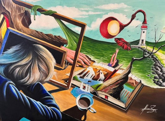 Mihai Adriana- Original painting on canvas