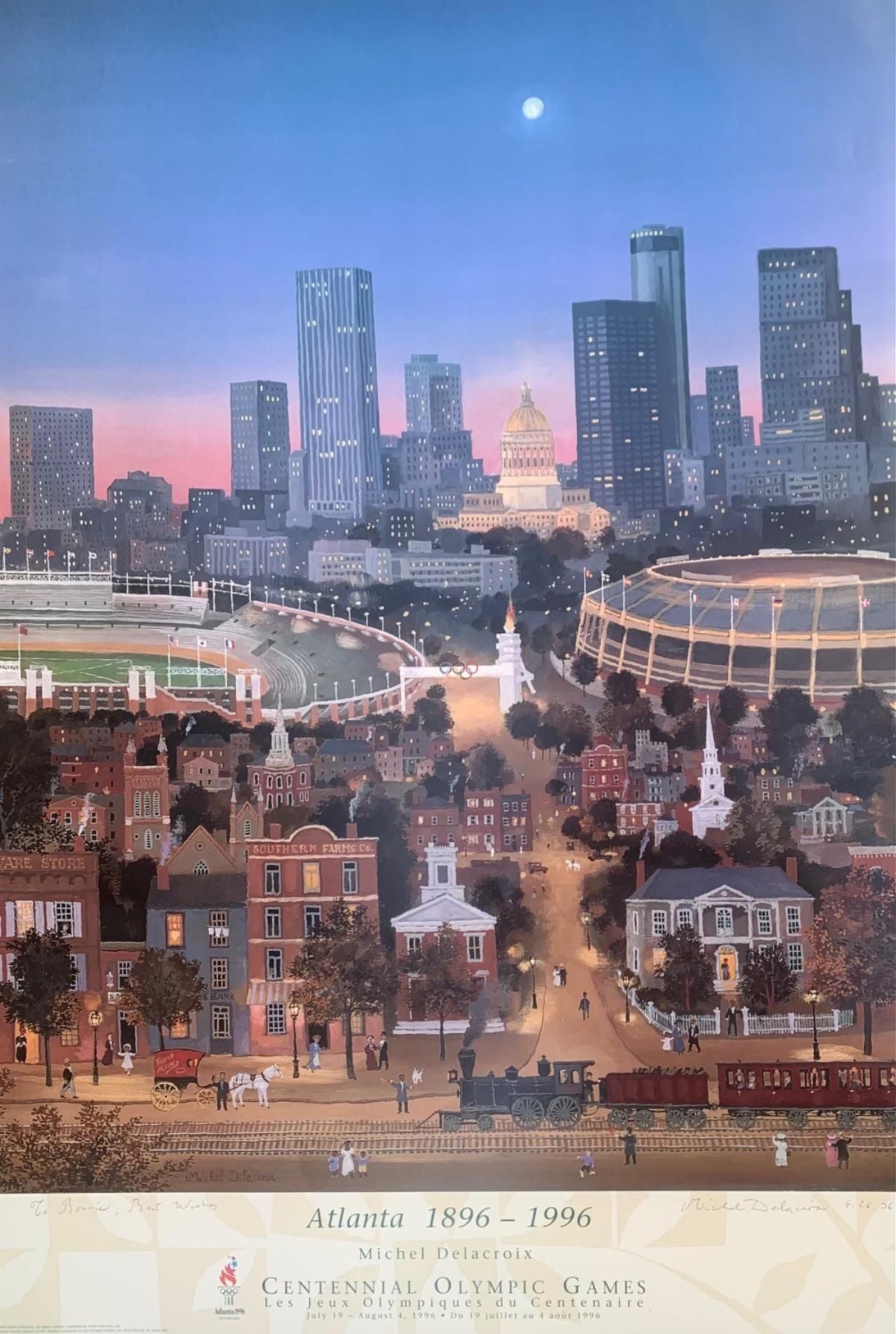 Michele Delocroix- Poster on paper