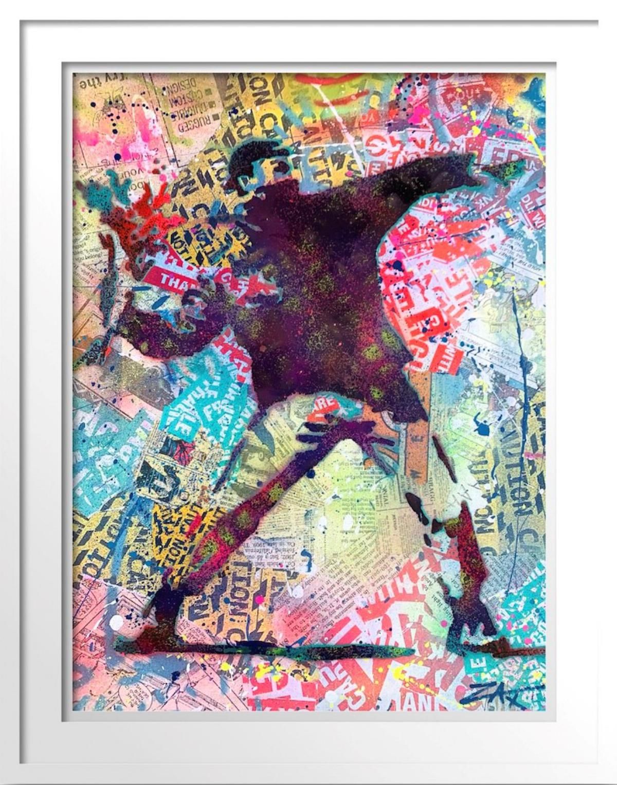 E.M. Zax- 1/1 Mixed Media unique on paper