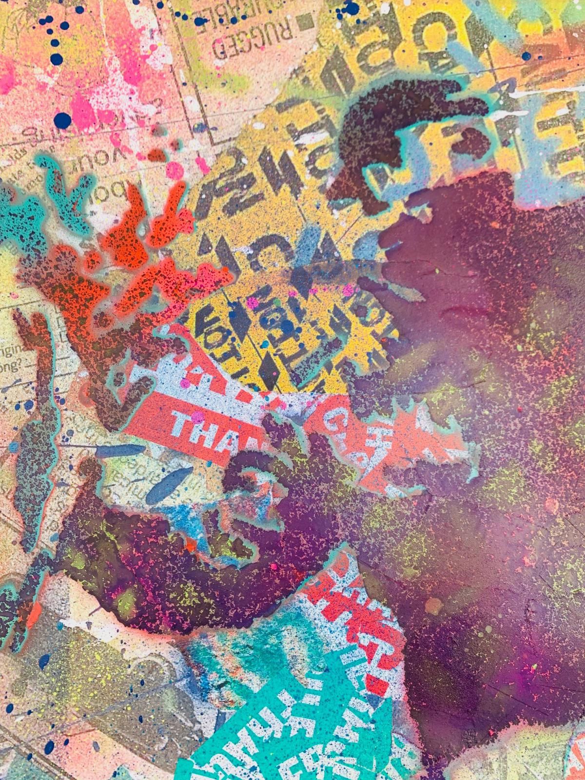 E.M. Zax- 1/1 Mixed Media unique on paper