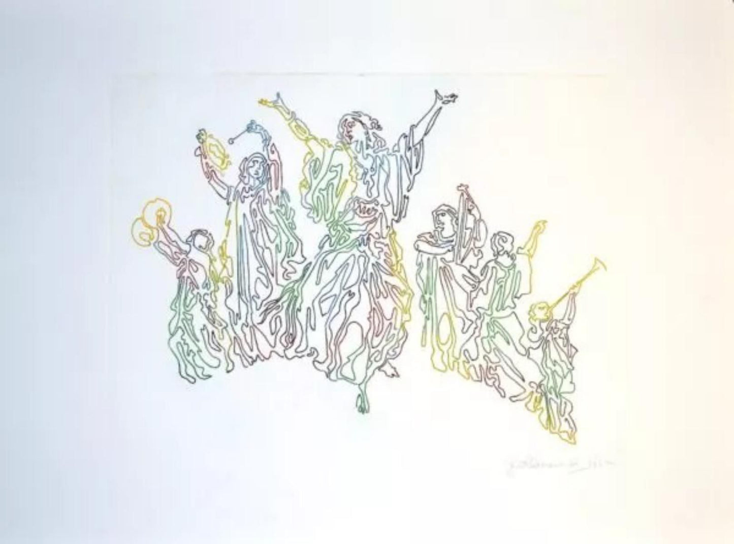 Guillaume Azoulay- Color Pencil Drawing on paper