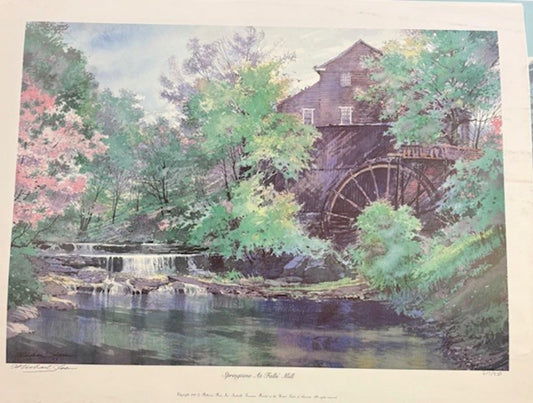 Michael Sloan- Limited edition lithograph on paper