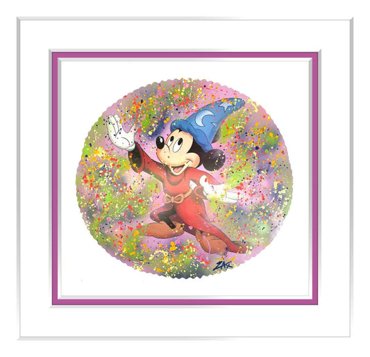 E.M ZAX- 1/1 unique mixed media on paper