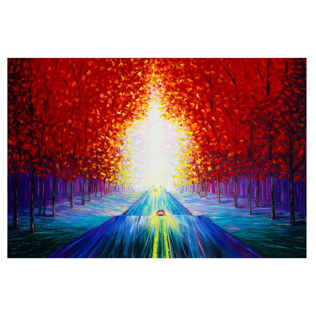 Svyatoslav Shyrochuk- Original Oil on Canvas "The End Light"