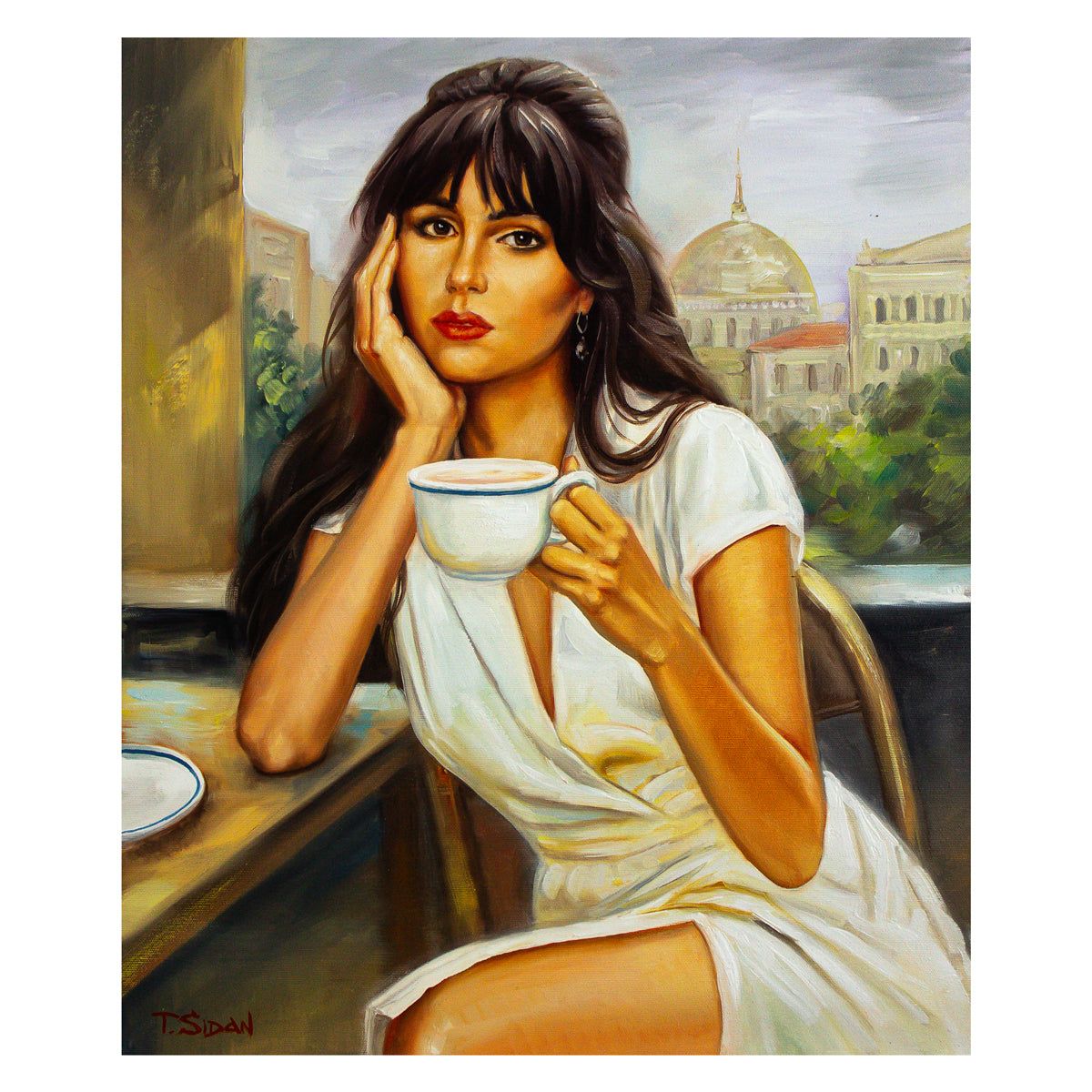 Taras Sidan- Original Oil on Canvas "Amelie"