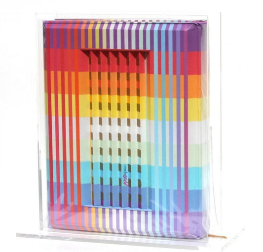 Yaacov Agam- 3D Polymorph Covered Hardback Book "The Agam Torah"
