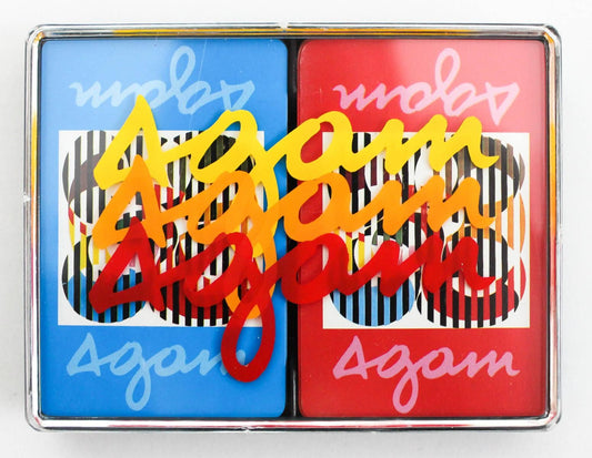 Yaacov Agam- Playing Cards