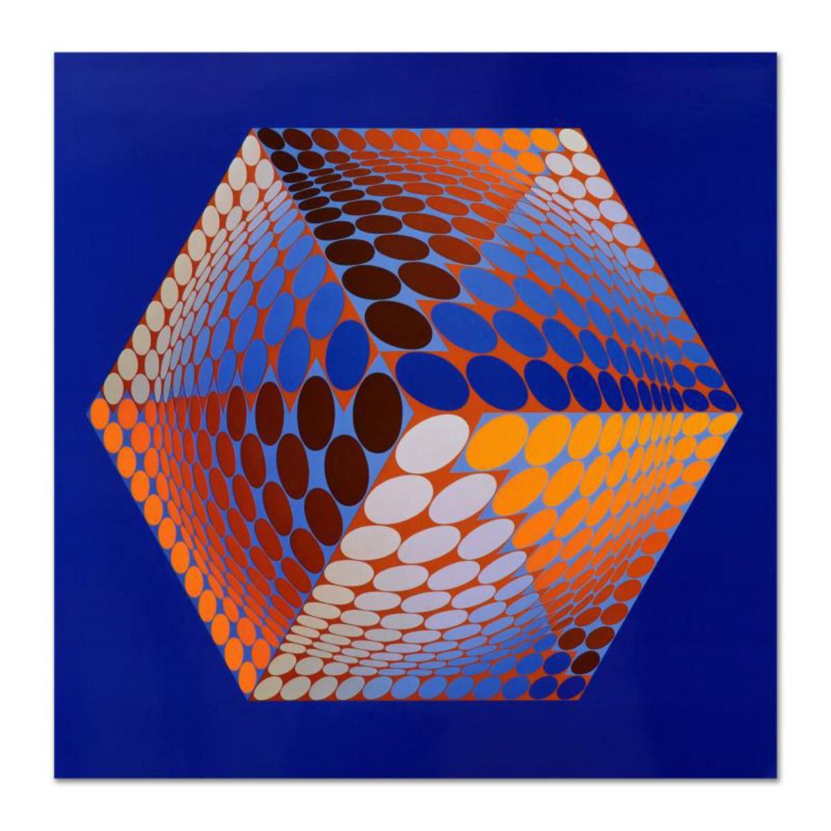 Victor Vasarely (1908-1997)- Heliogravure prints "Progressions 3 Portfolio"