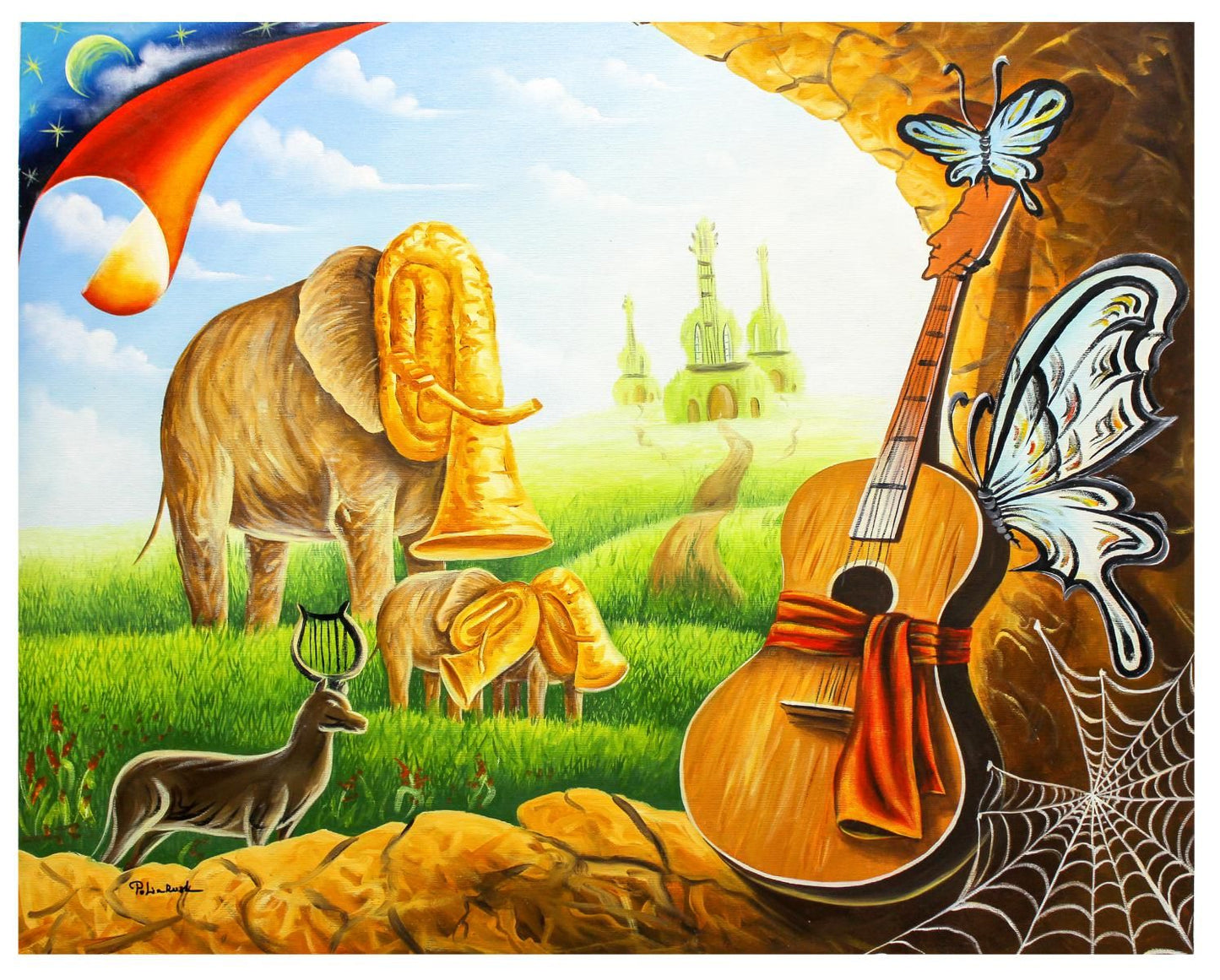 Eugene Poliarush- Original Oil on Canvas "Nature"