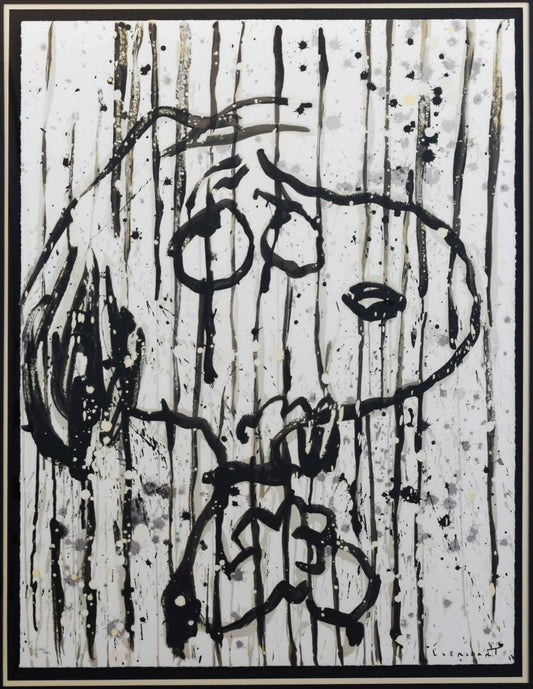 Tom Everhart- Hand Pulled Original Lithograph "Dancing In The Rain"