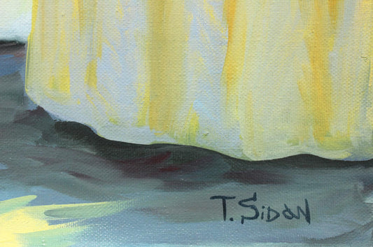 Taras Sidan- Original Oil on Canvas "Ailish"