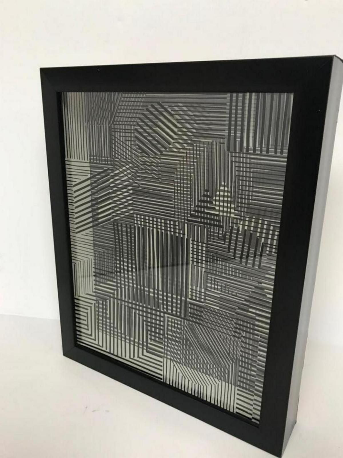 Victor Vasarely- 3D Wall Sculpture/object "Cinetiques"