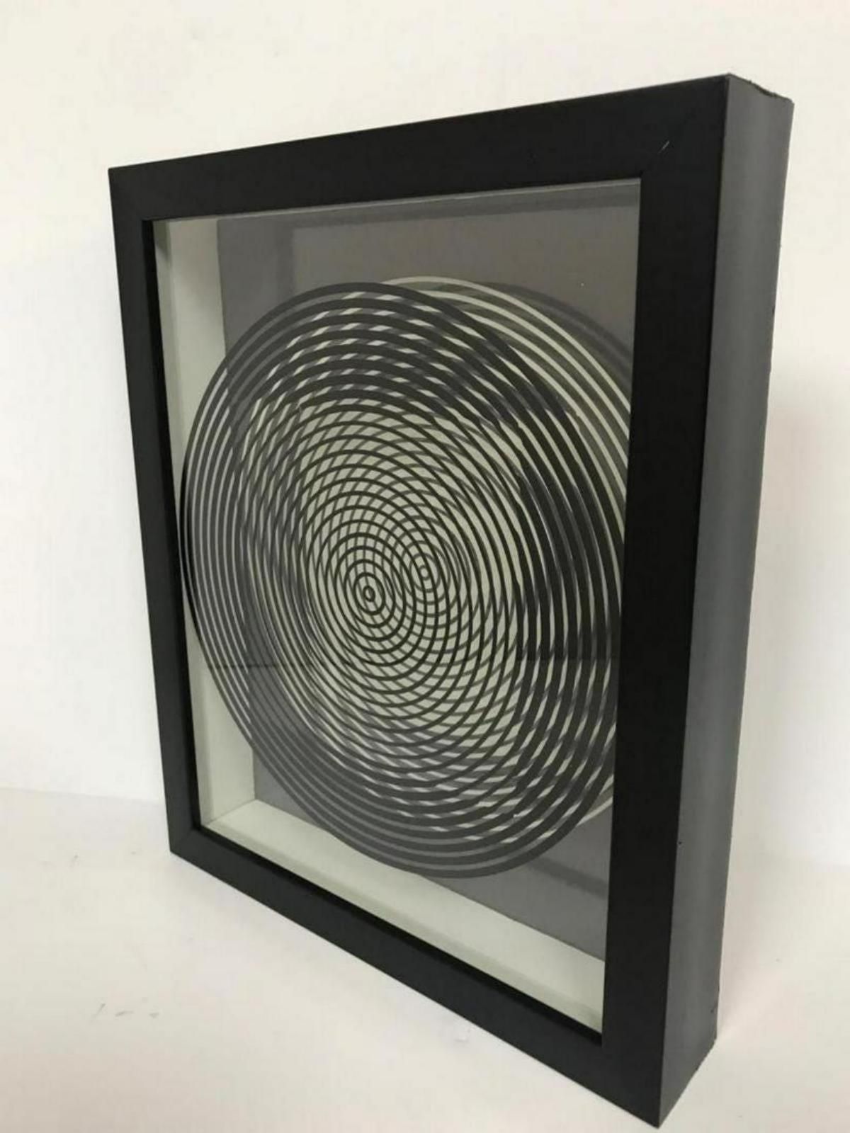 Victor Vasarely- 3D Wall Sculpture/object "Cinetiques"