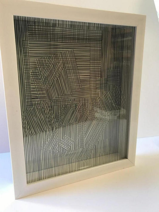 Victor Vasarely- 3D Wall Sculpture/object "Cinetiques"