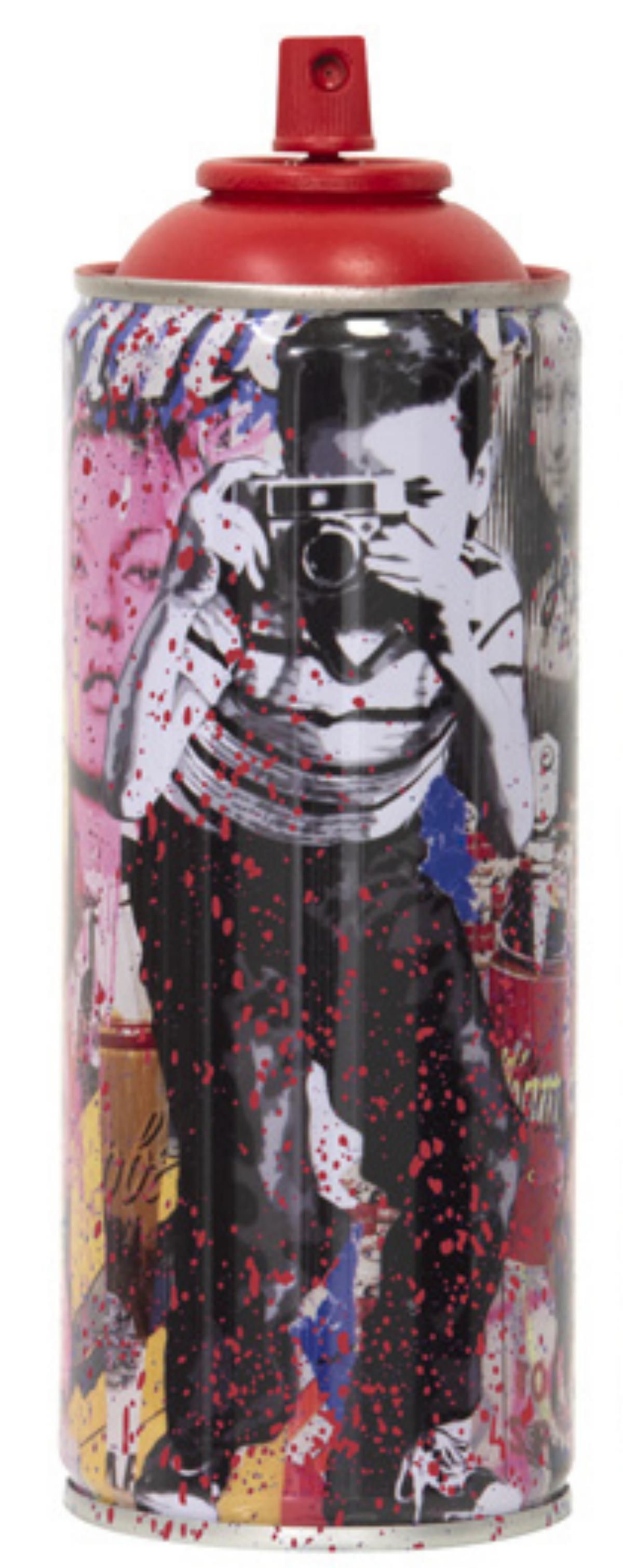 Mr. Brainwash- SPRAY CAN "SMILE (FULL), 2020"