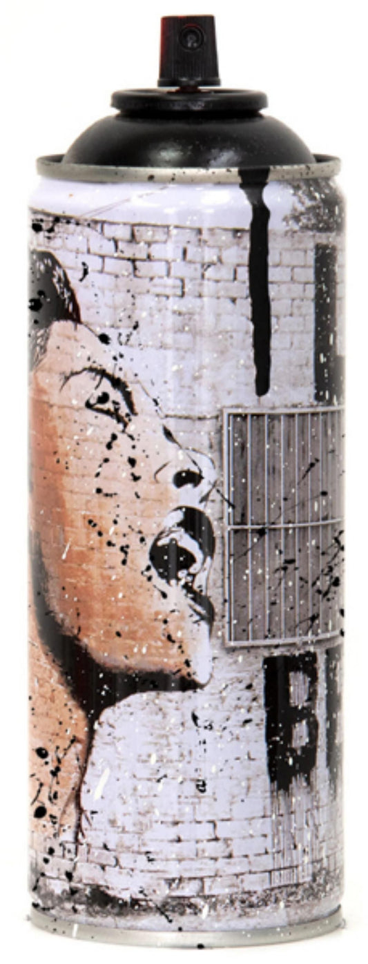 Mr. Brainwash- SPRAY CAN "BILLIE IS BEAUTIFUL, 2020"