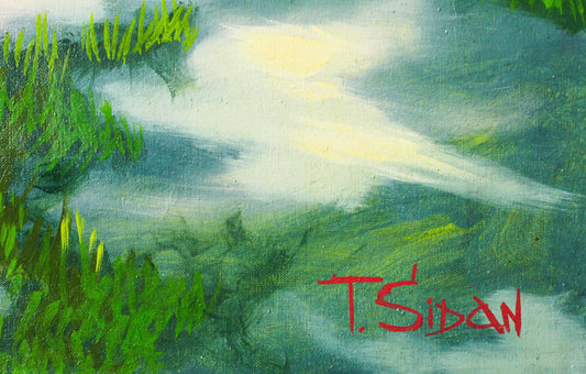 Taras Sidan- Original Oil on Canvas "Gabriele"