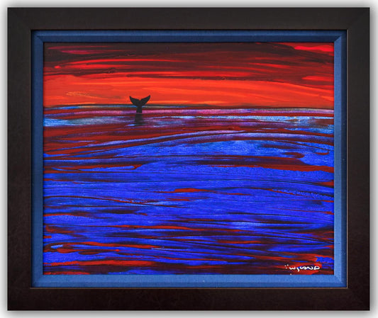 Wyland- Original Painting on Canvas "Whale Tail"