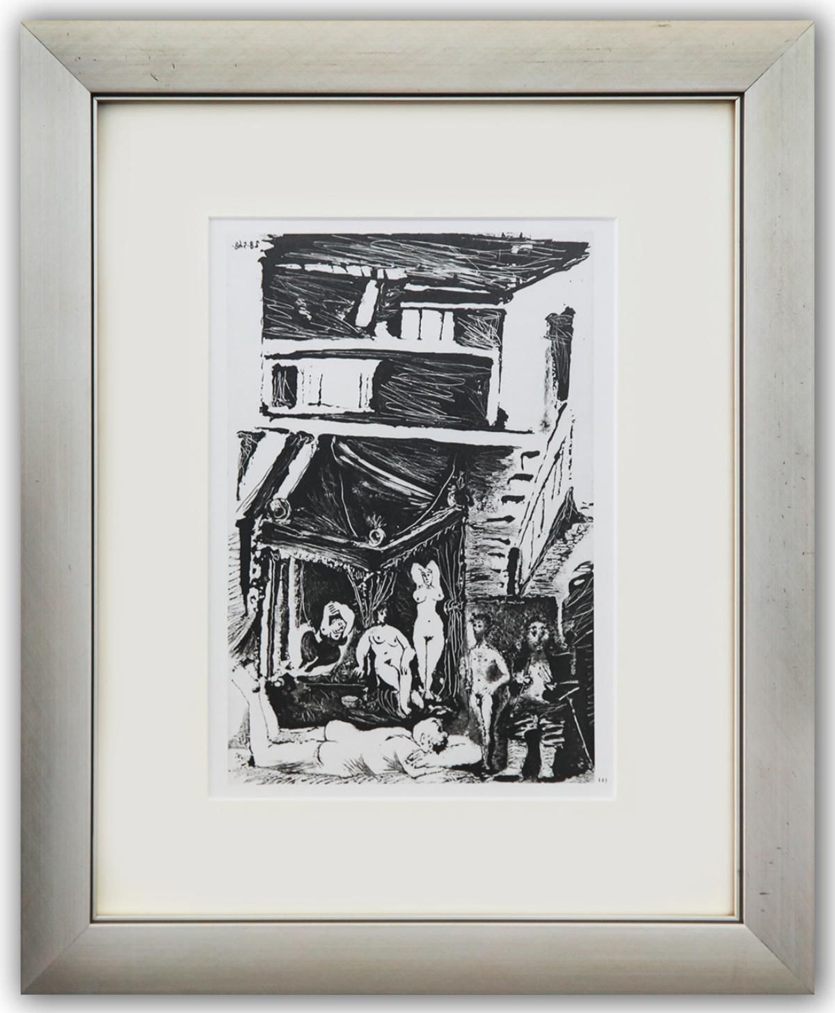 After Pablo Picasso- Offset Lithograph "From The 347 Series"