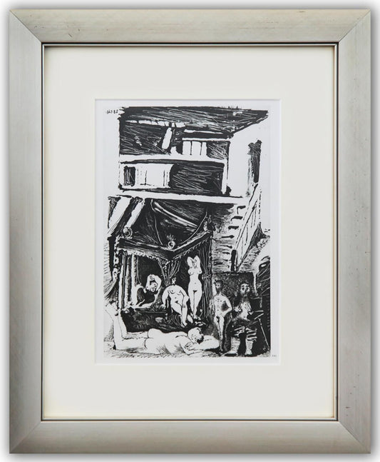 After Pablo Picasso- Offset Lithograph "From The 347 Series"