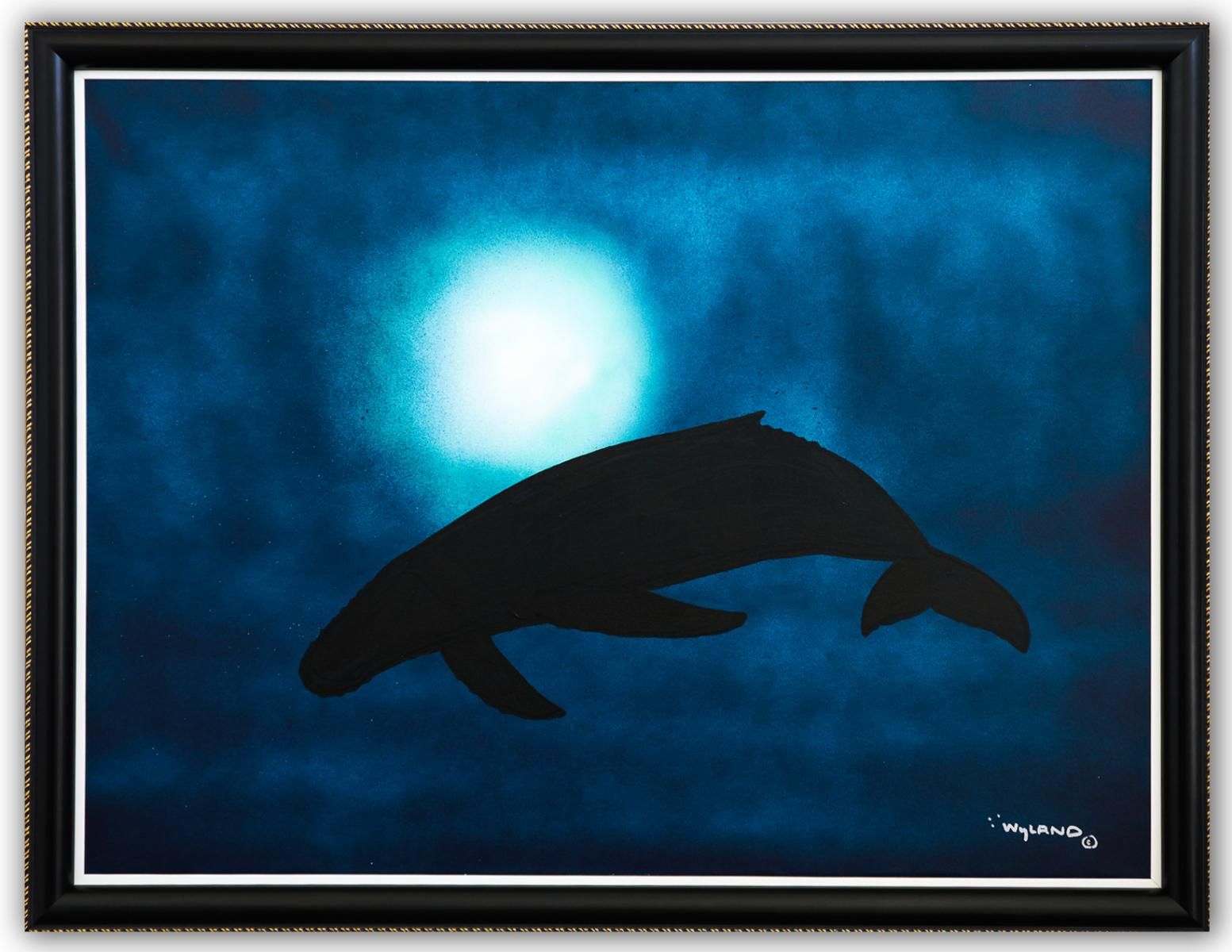 Wyland- Original Painting on Canvas "Humpback"