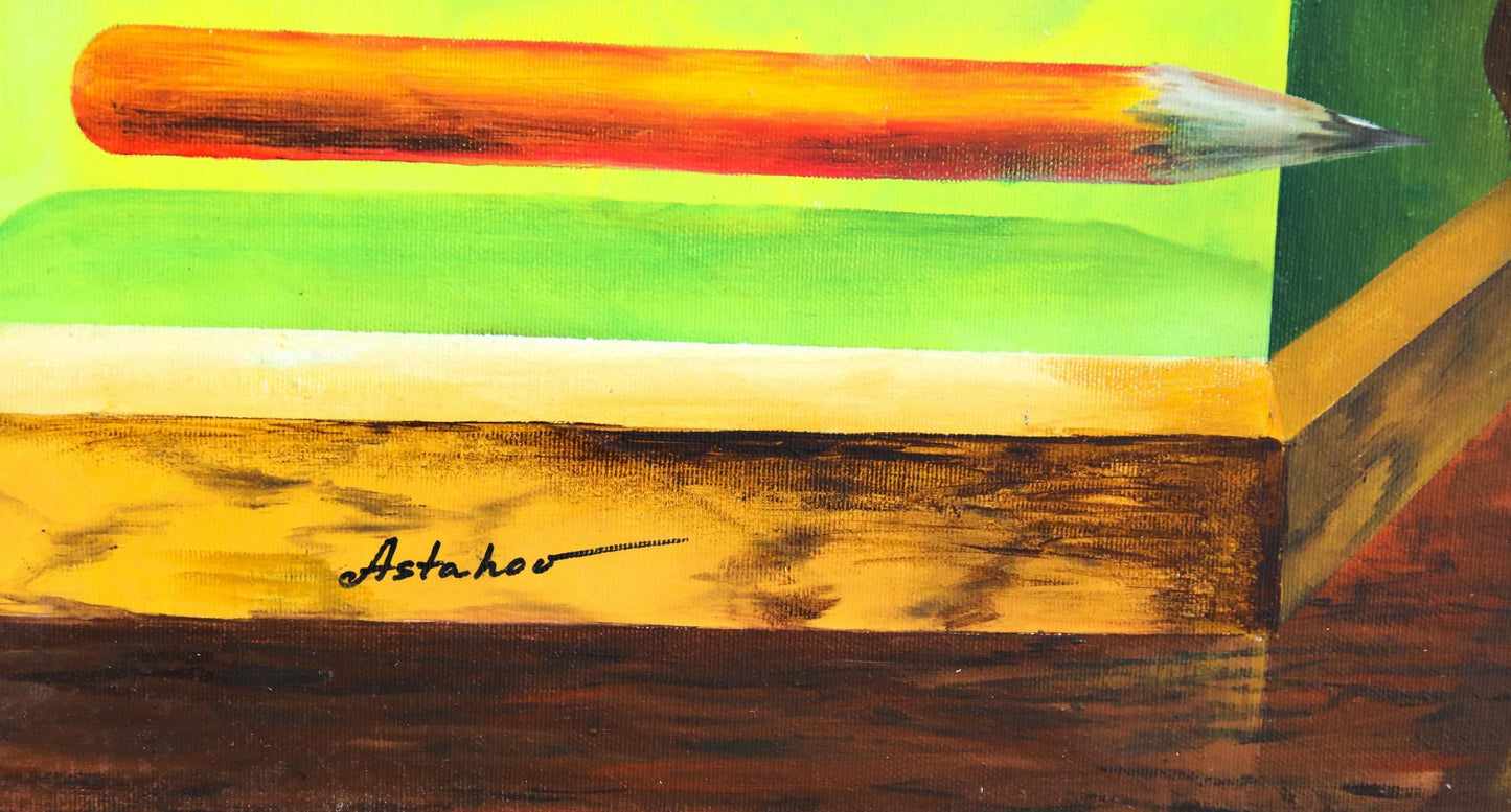 Alexander Astahov- Original Oil on Canvas "Ancient History"