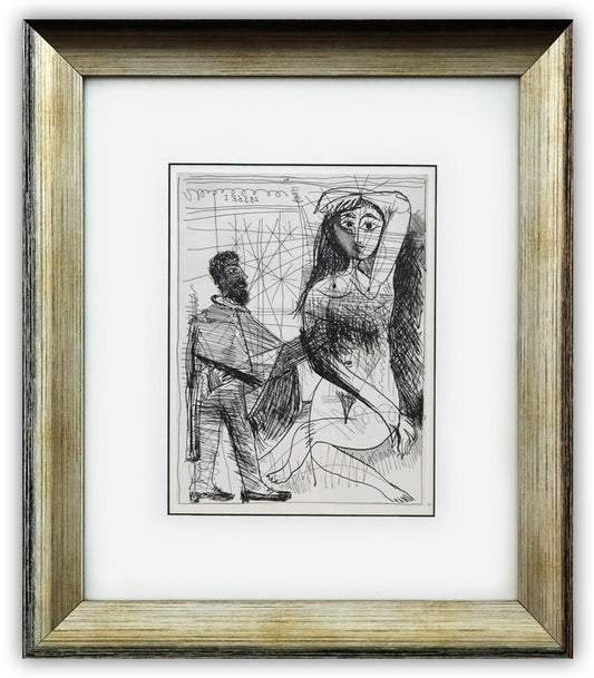 After Pablo Picasso- Offset Lithograph "From The 347 Series"