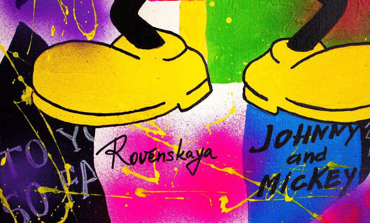 Nastya Rovenskaya- Original Oil on Canvas "Johnny"