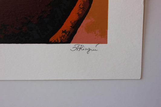 Igor Kovalev- Original Serigraph on Paper "Symphony III"