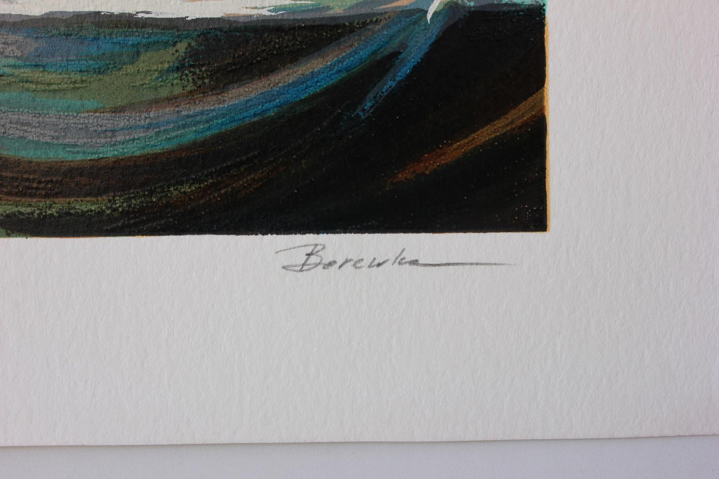 Alexander Borewko- Original Serigraph on Paper "Sweet Morning"