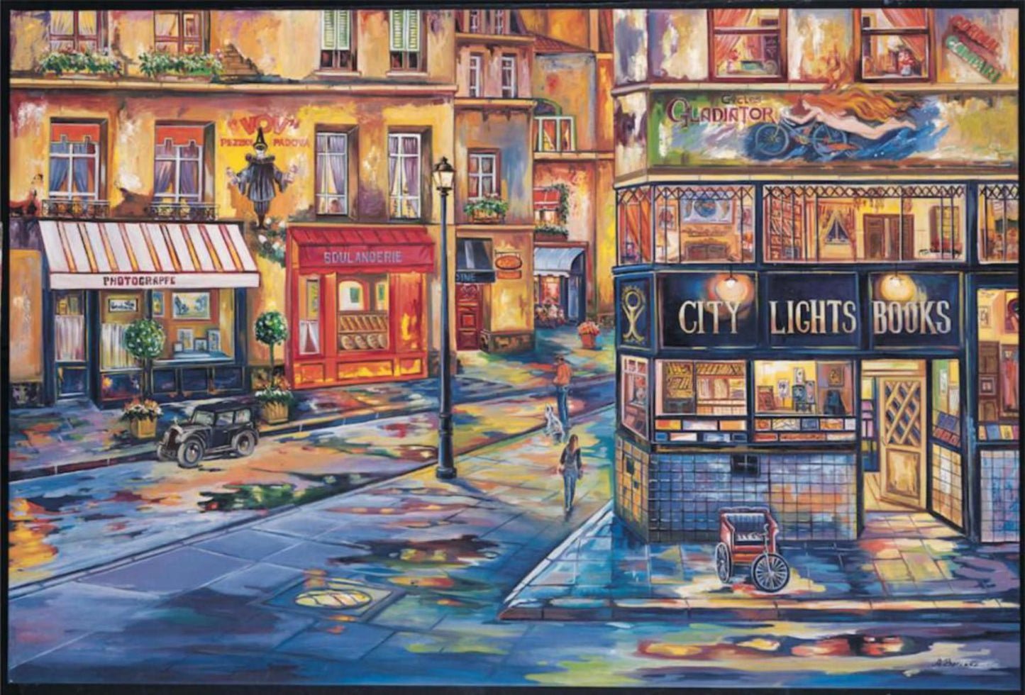 Alexander Borewko- Original Giclee on Canvas "Evening Elegance"